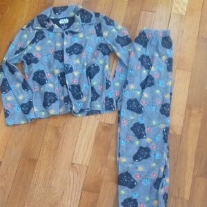 boys 8 star wars christmas pj set